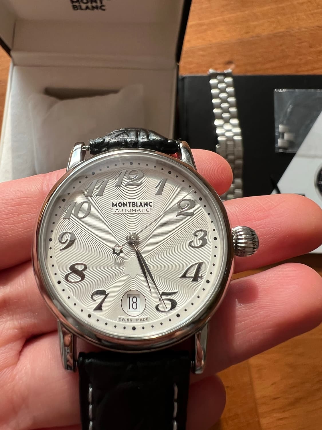 몽블랑 시계 오토매틱 마이스터튁 스타 7019 상품이미지2