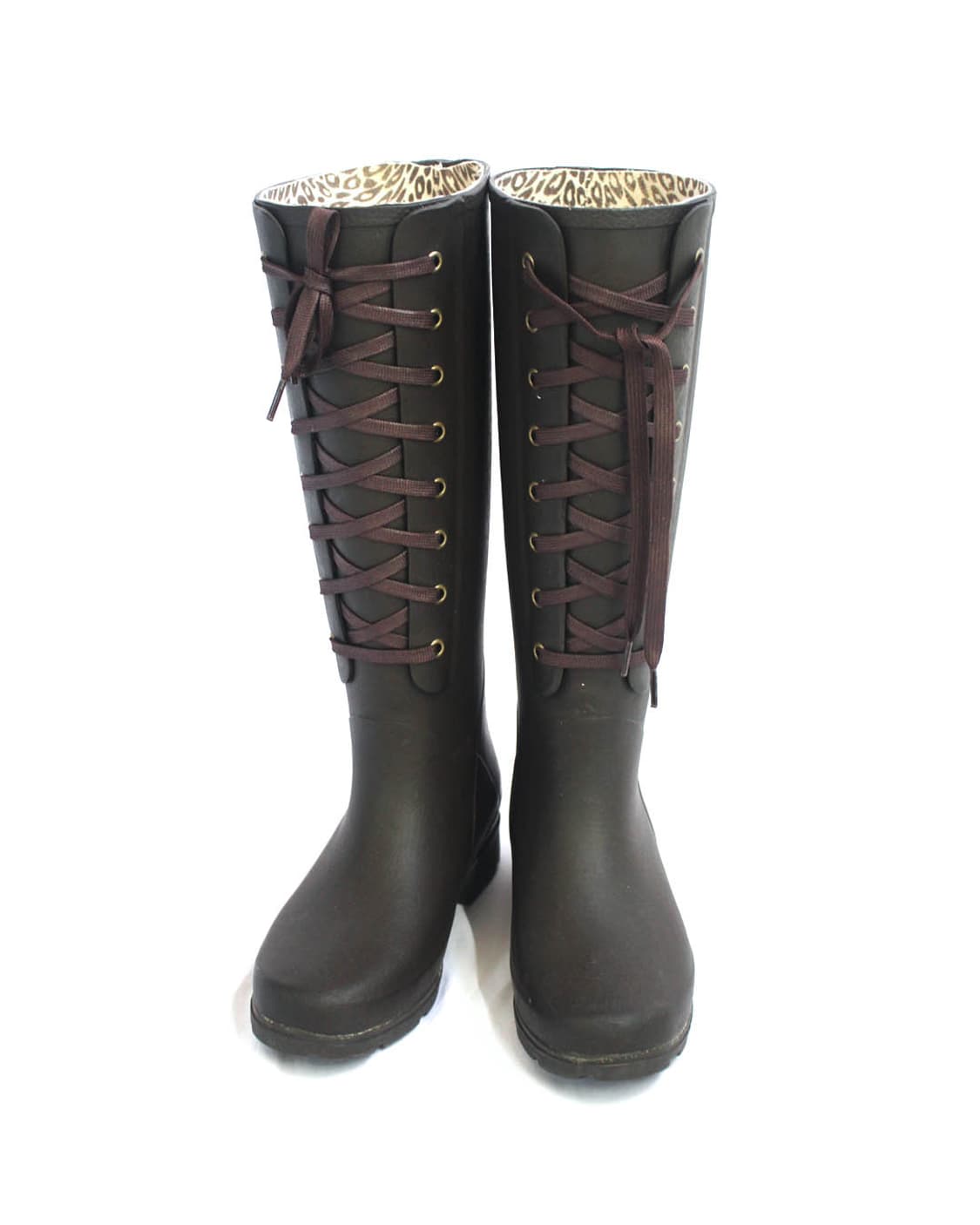 FILA lace-up antique rain long BOOTS 상품이미지1