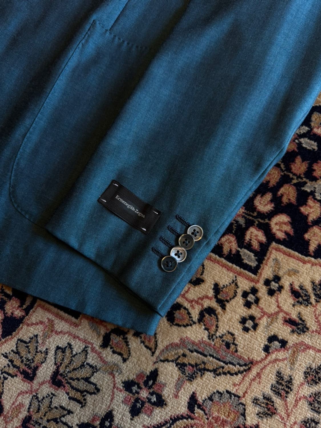 에르메네질도 제냐 캐시미어 실크 자켓 100~105 상품이미지6