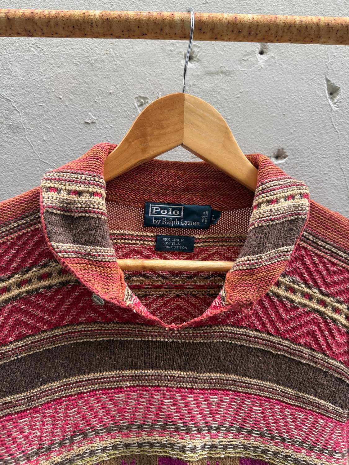 90s 폴로 나바호 네이티브 니트 상품이미지3