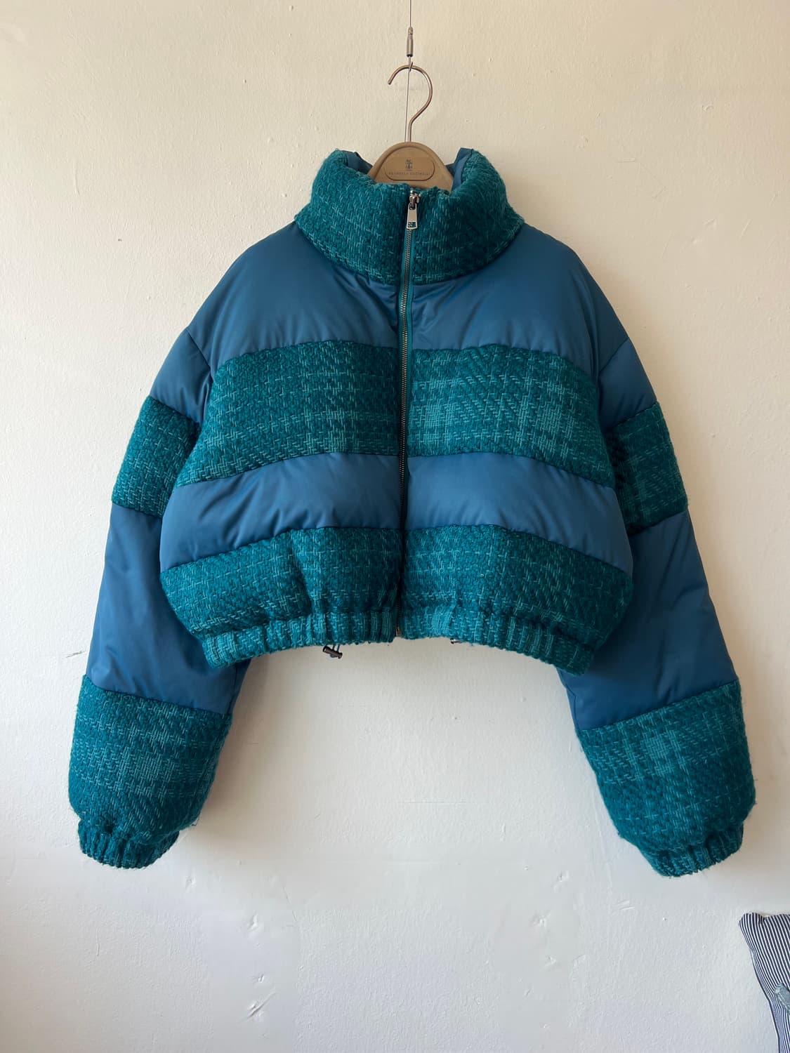 더일마 THEILMA 여성 구스다운패딩 크롭패딩점퍼 상품이미지2