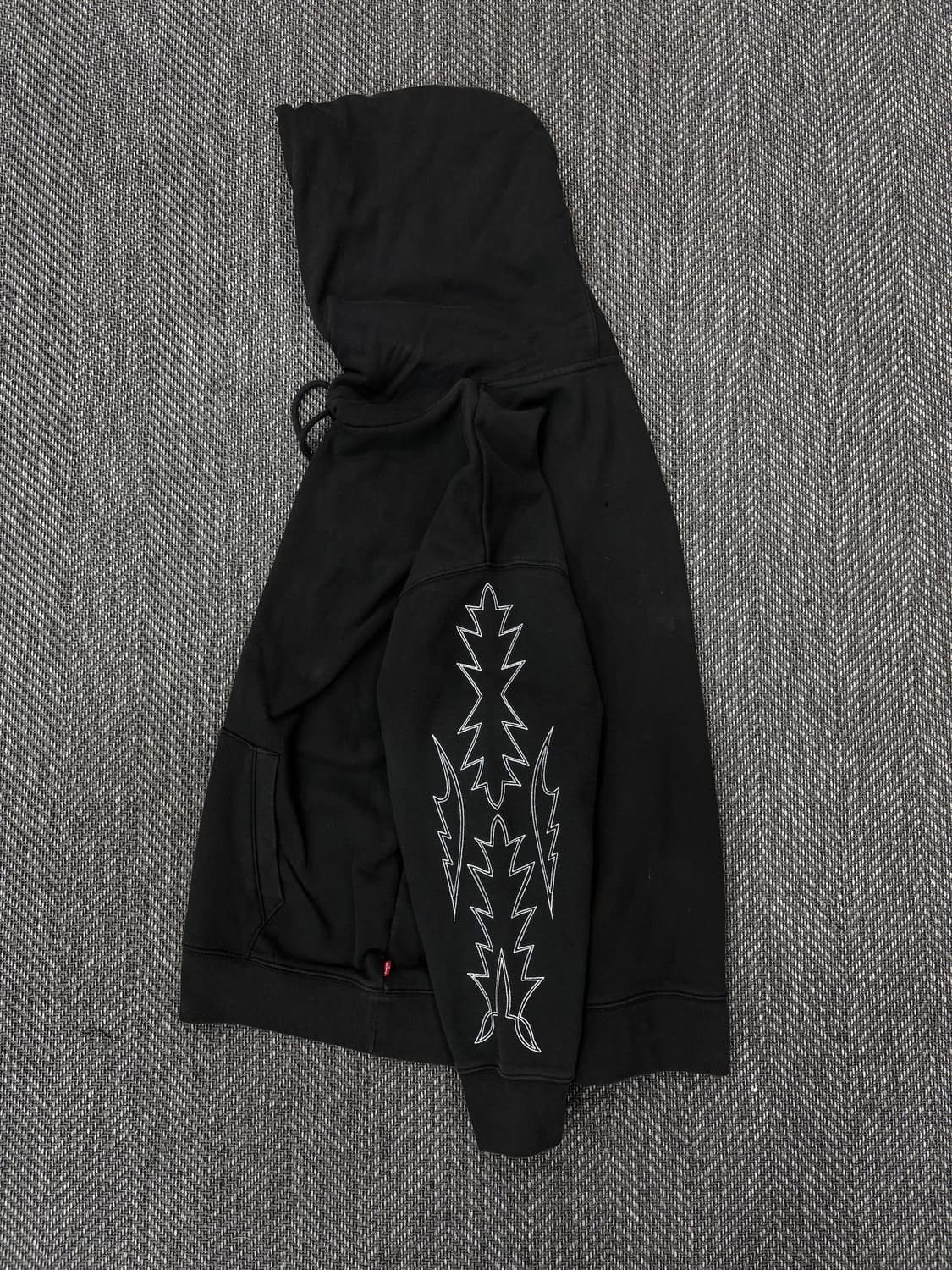 리바이스 후드티 블랙 상품이미지3