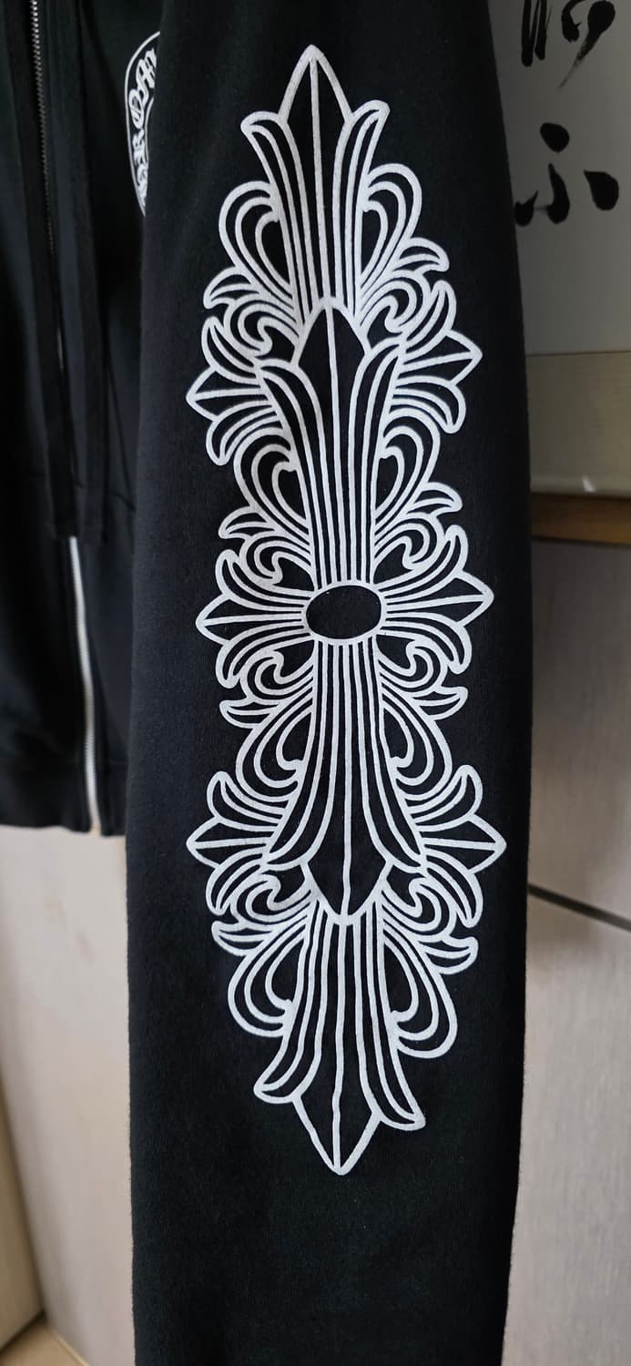 크롬하츠 홀스슈 플로럴 후드집업 헤비웨이트 S사이즈 팝니다 상품이미지5