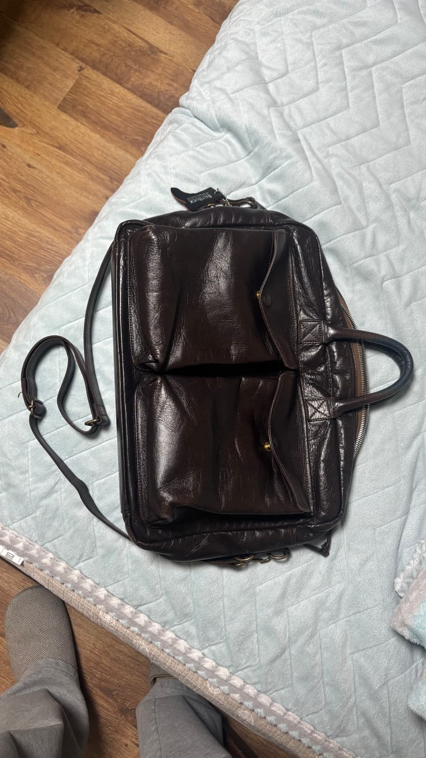 MBS A-2 브리프케이스 홀스하이드 상품이미지1