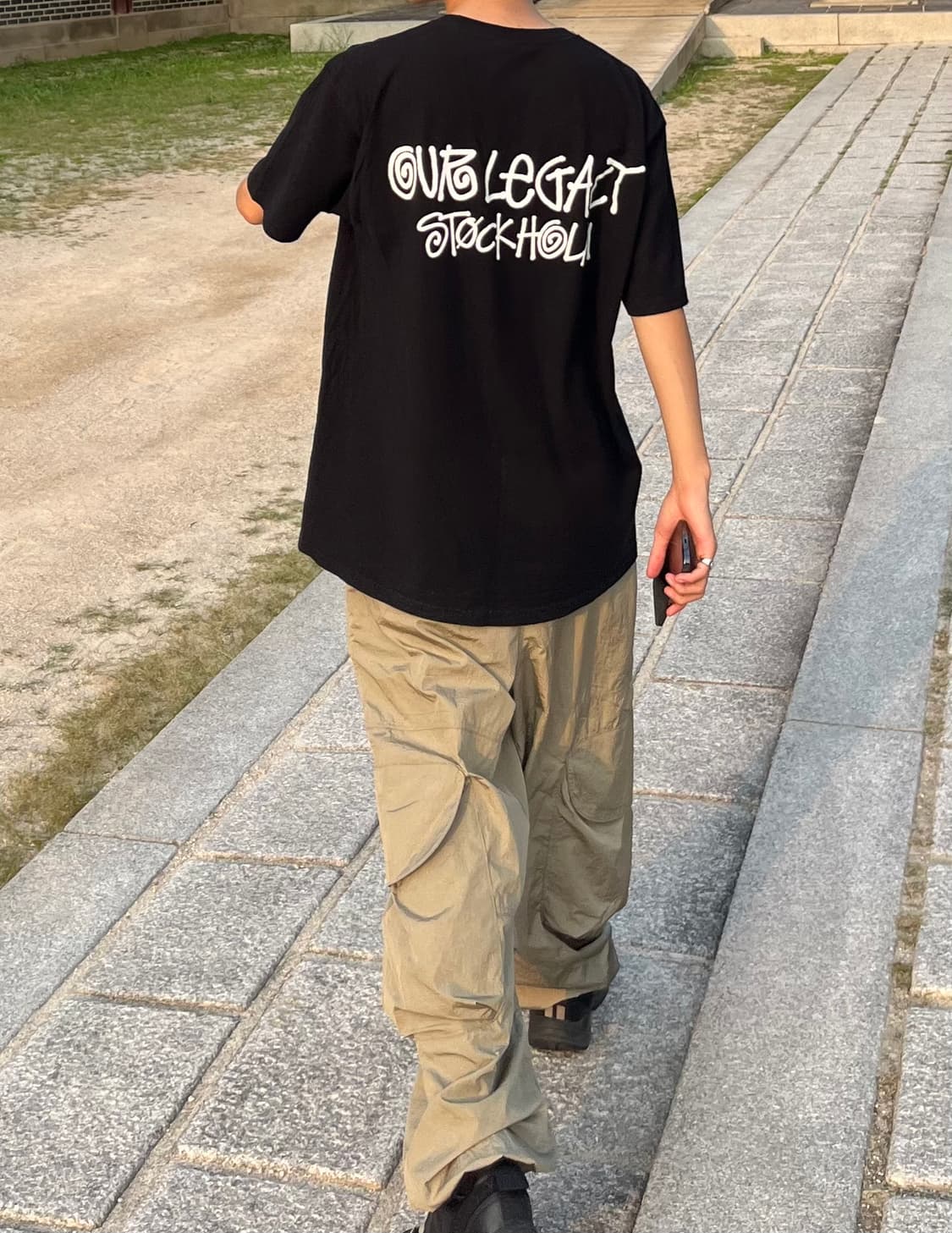 엔타이어 스튜디오 나일론 카고 팬츠 상품이미지10