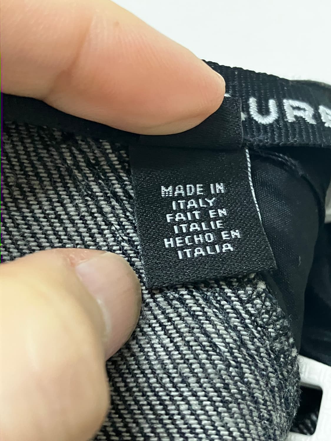 랄프로렌 레더 반캡 데님 미디 원피스 s 상품이미지4