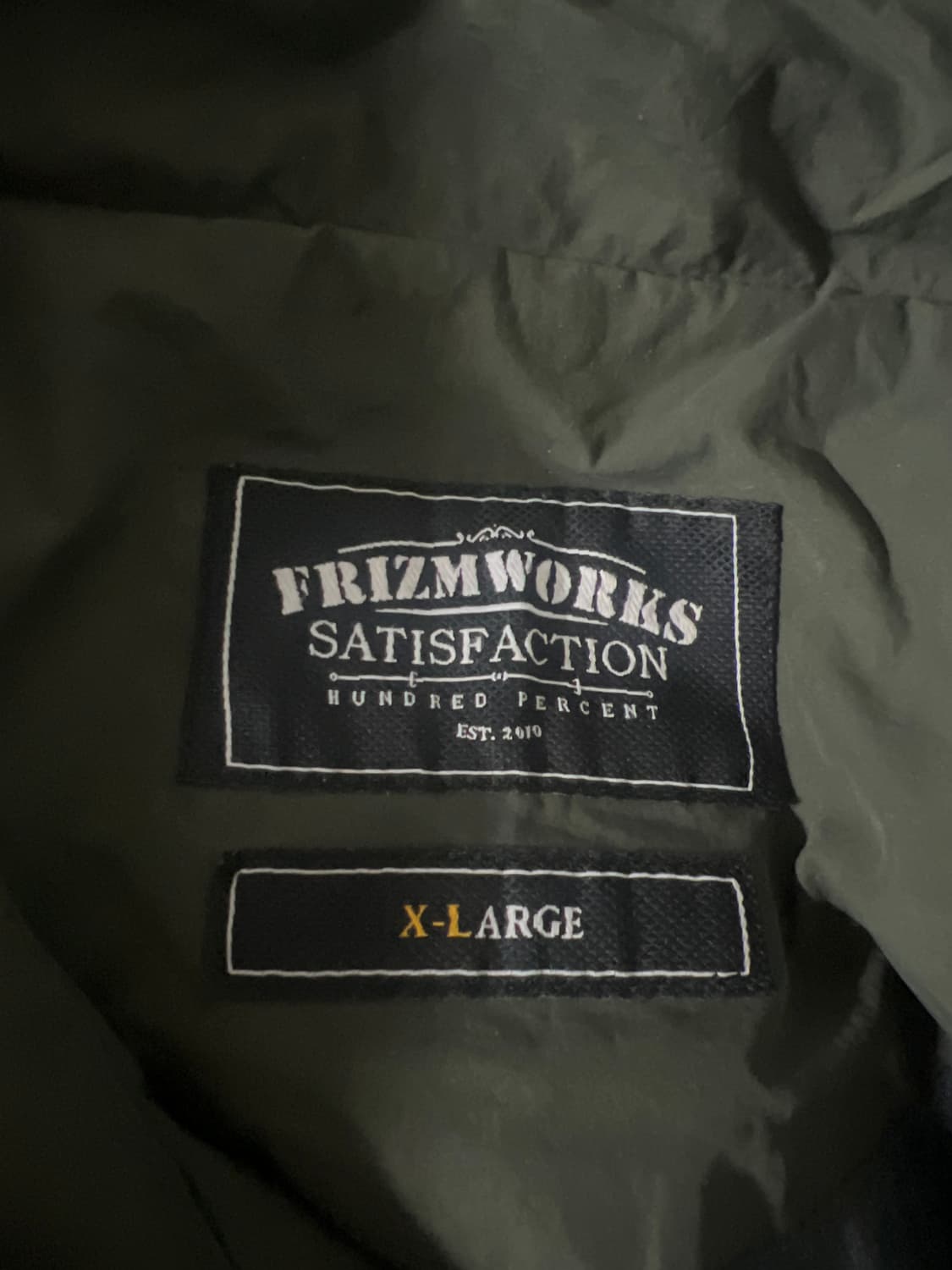 프리즘웍스 카키 자켓 상품이미지2