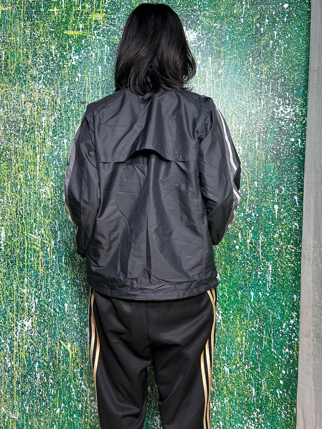 나이키 블랙 사이드라인 바람막이 S 상품이미지3