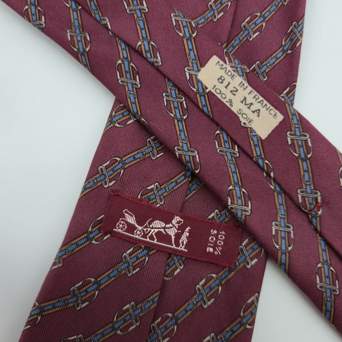 HERMES 에르메스 실크 넥타이 [JBFCS8971_0084-14] 상품이미지5