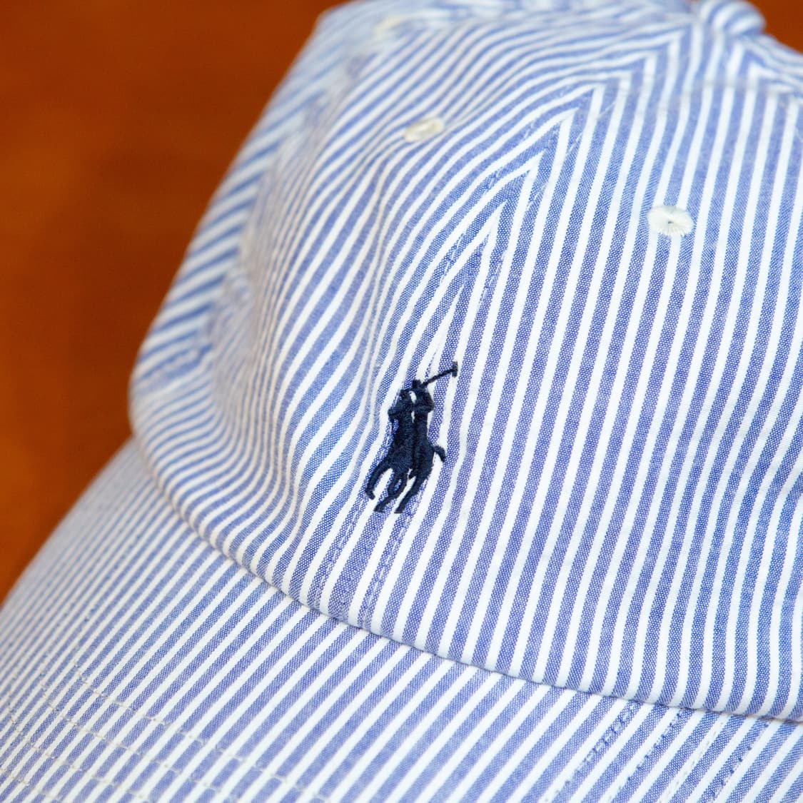 폴로 랄프로렌 시어서커 스트라이프 캡 상품이미지3