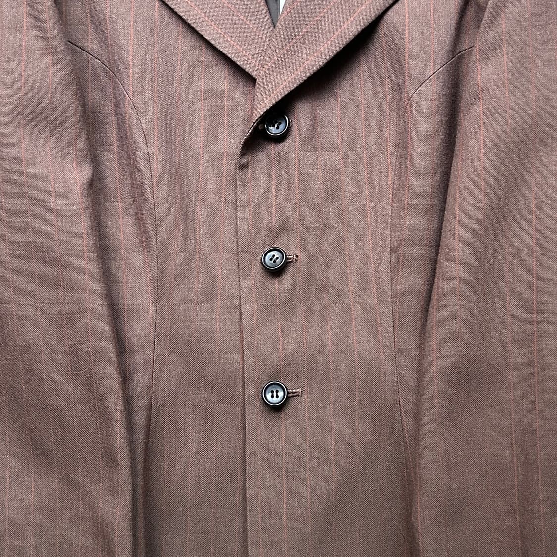 90's Brown Stripe Jacket 상품이미지6