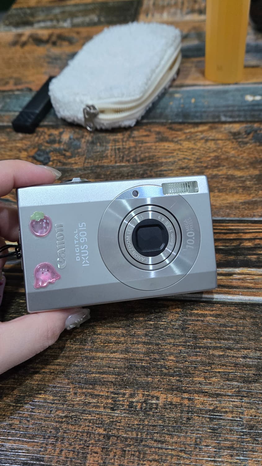 캐논 익서스 ixus 90IS 실버 디지털 카메라 상품이미지1