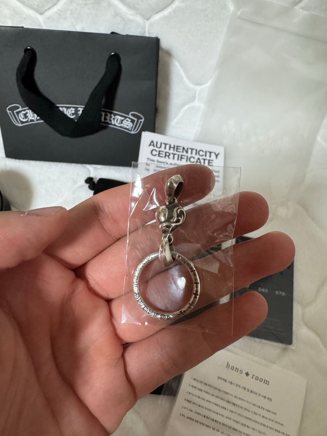 크롬하츠 EWLP NTFL 하트 팬던트 상품이미지1