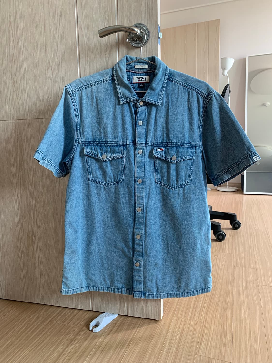 타미 연청 반팔 남방 상품이미지1