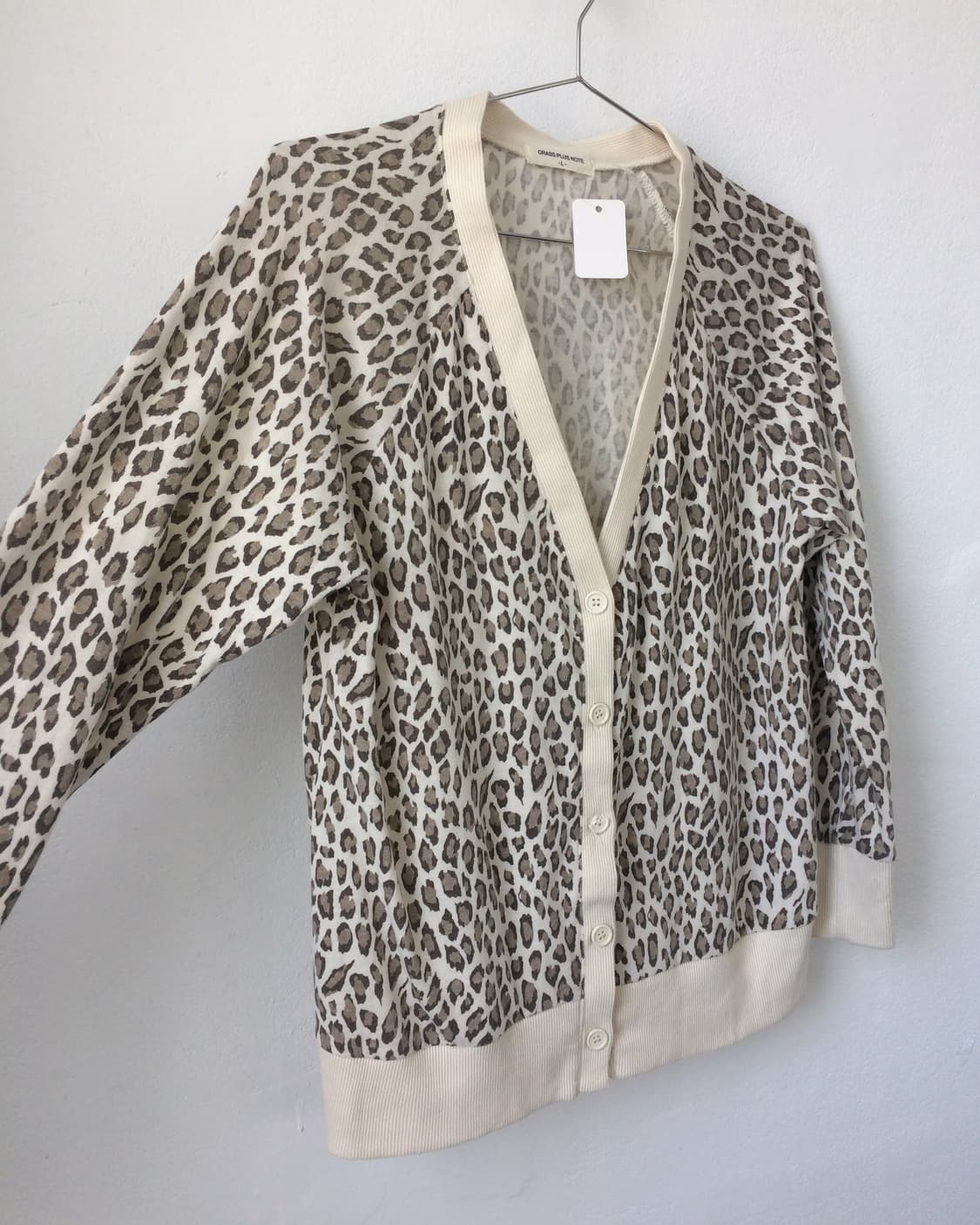 Leopard pattern cardigan 상품이미지4