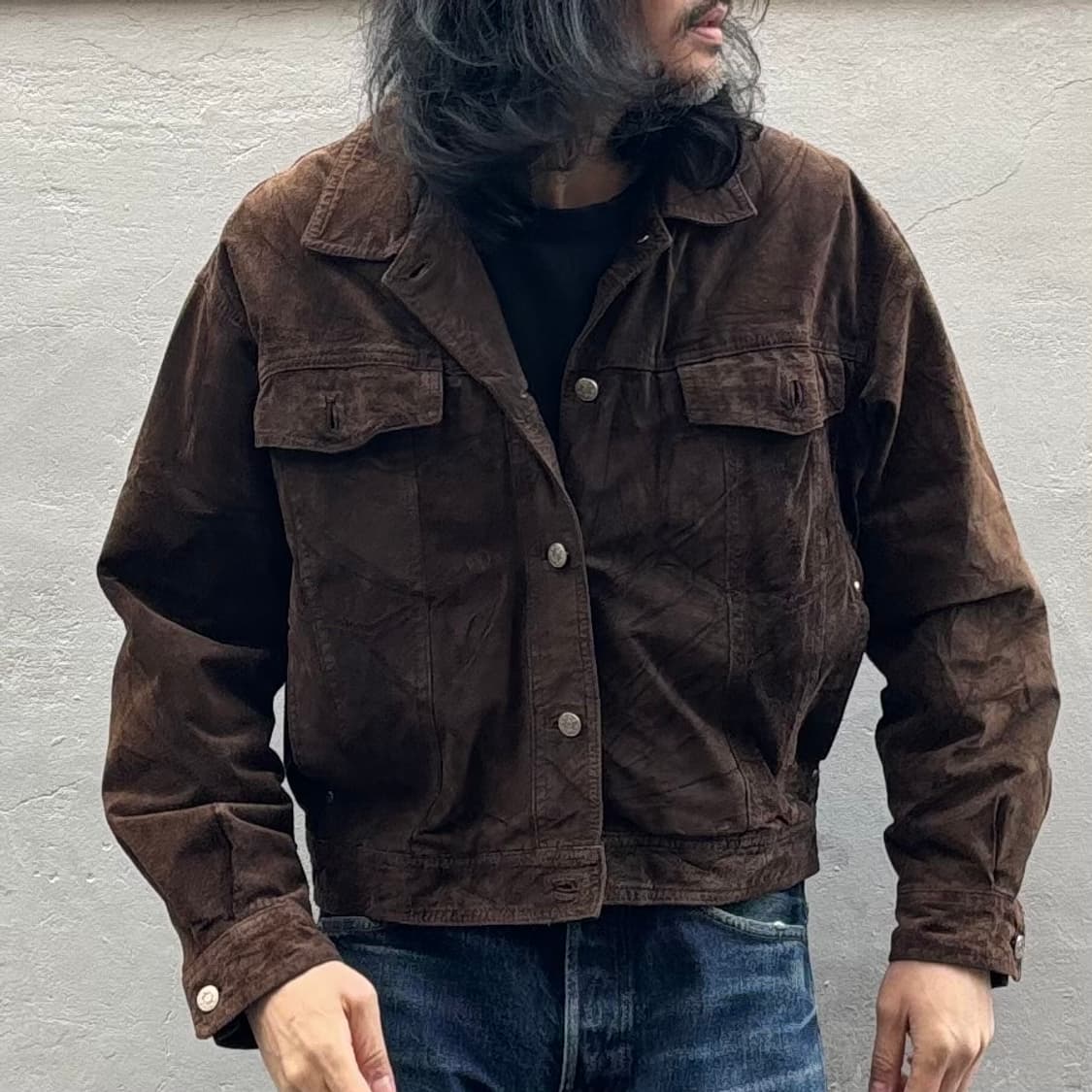 펠레돈나 스웨이드 트러커 자켓 상품이미지9