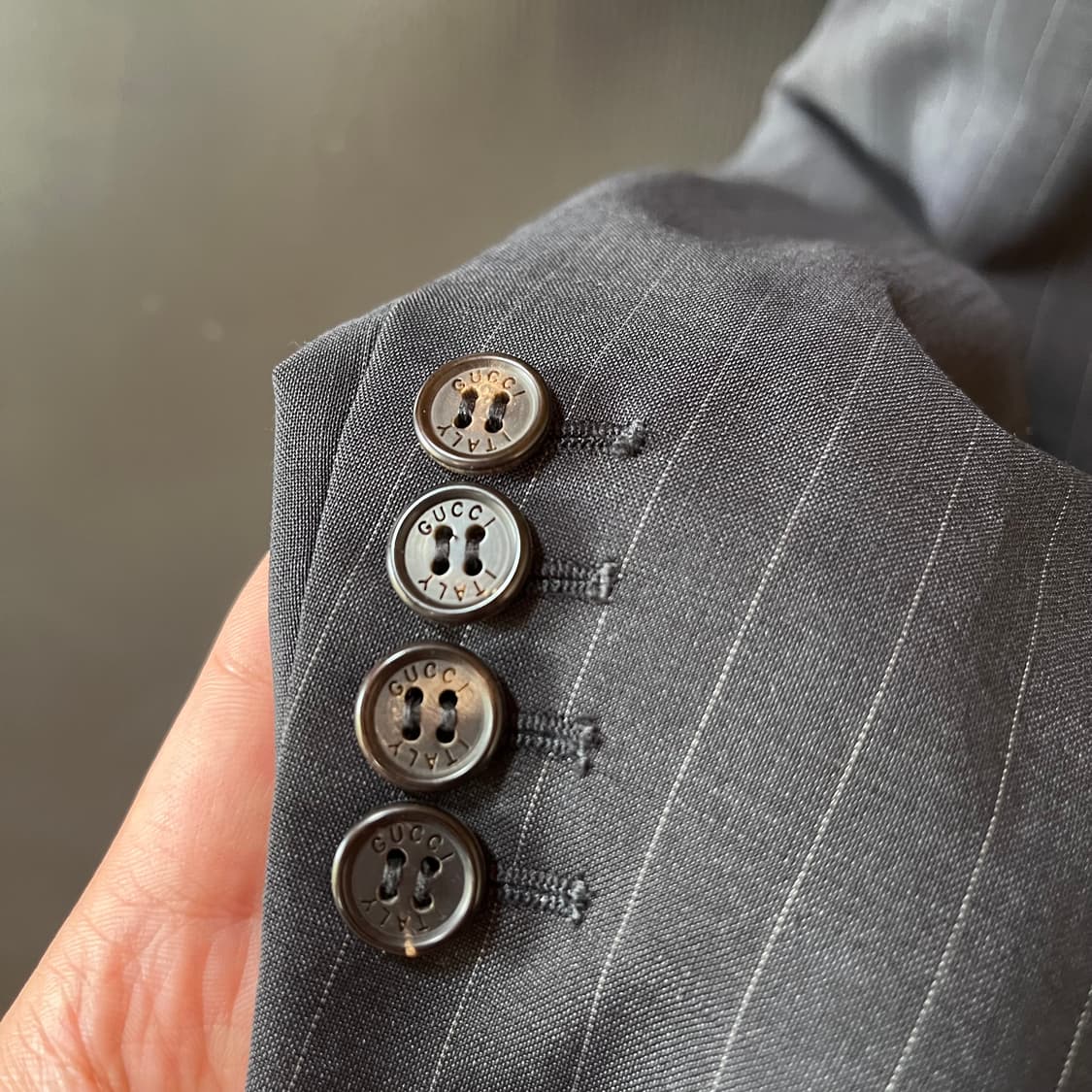 97년 톰 포드 GUCCI 모헤어 울 테일러드 자켓 (48) 상품이미지6