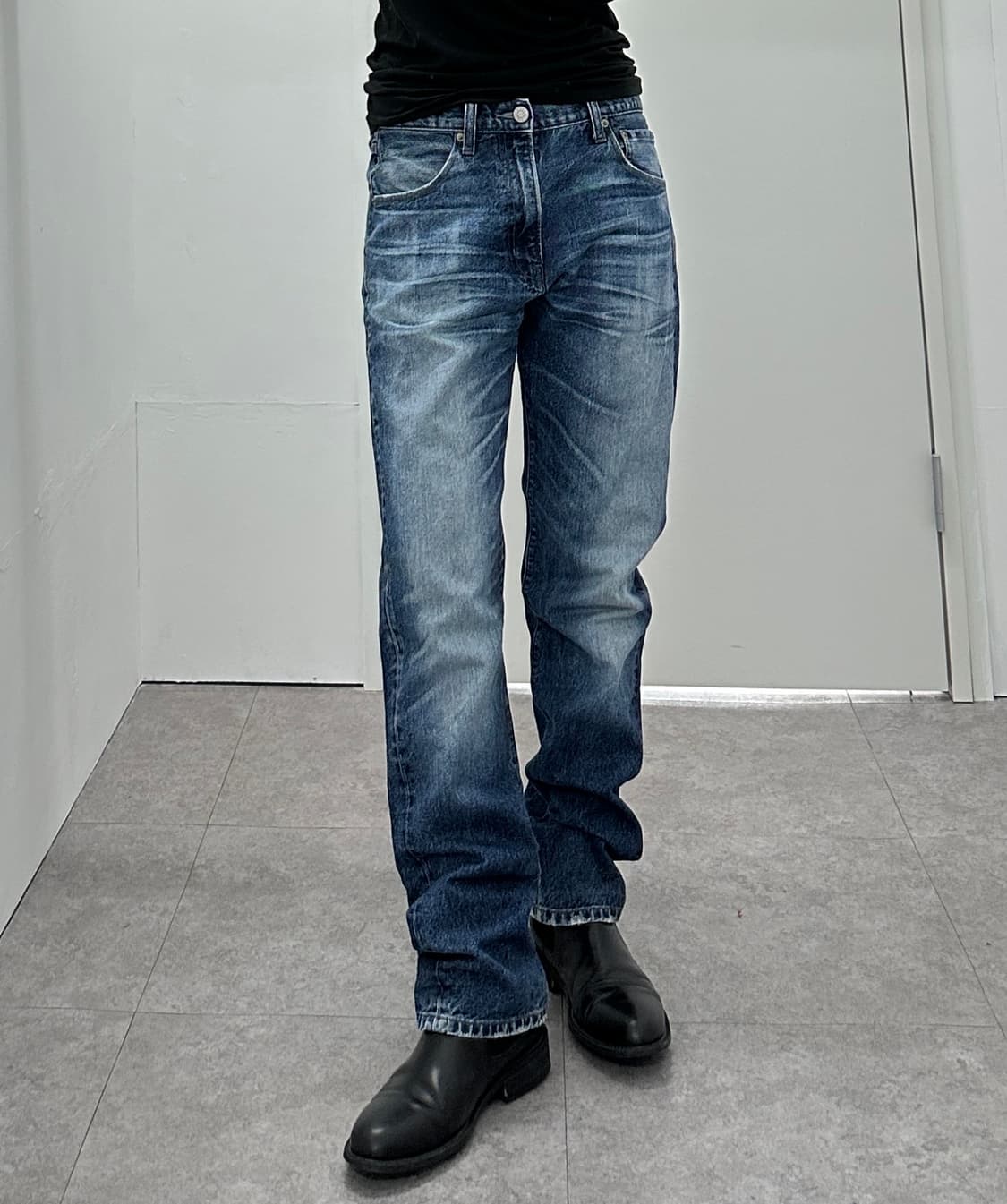 Back Number 00s washing denim pants 상품이미지4