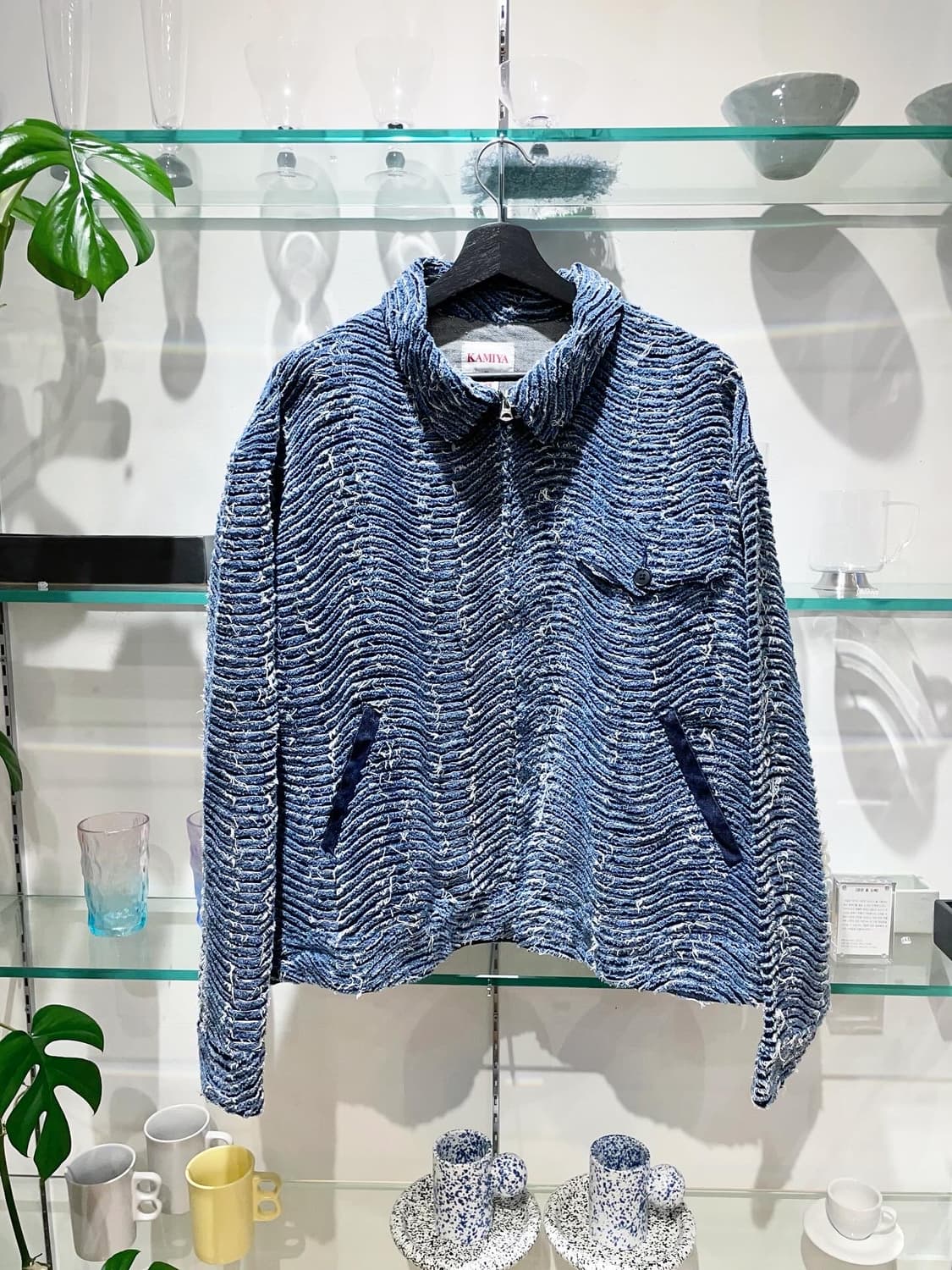 카미야 wave denim jacket 상품이미지1