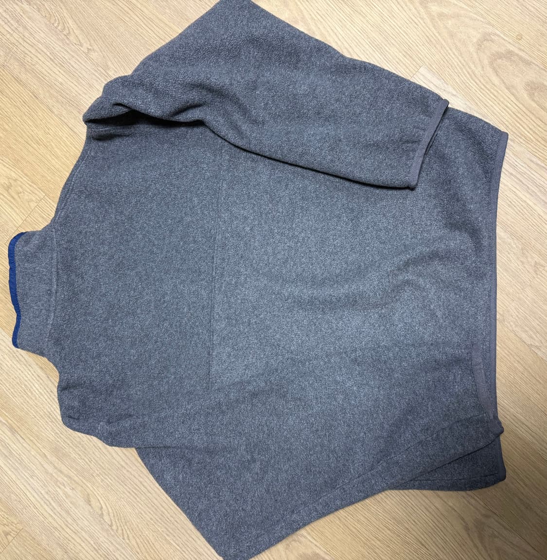 90's 파타고니아 신칠라 스냅티 블루/차콜그레이 남자 M사이즈 팝니다 상품이미지10