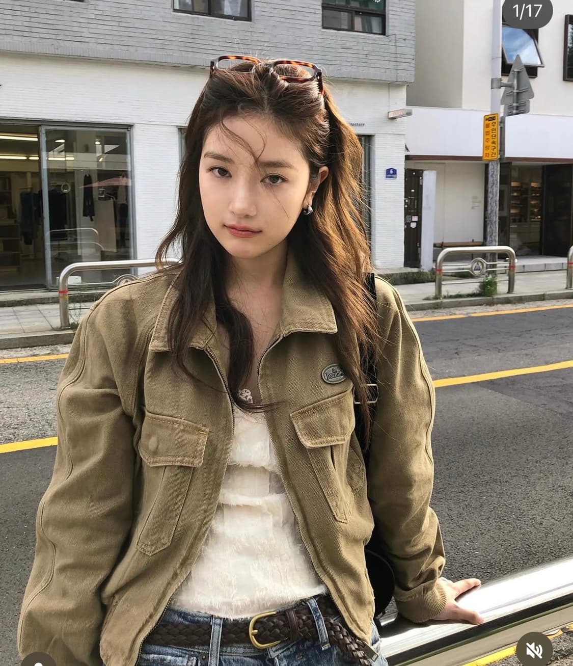 더바넷 tessie cotton blouson 코튼 블루종 카멜 상품이미지1