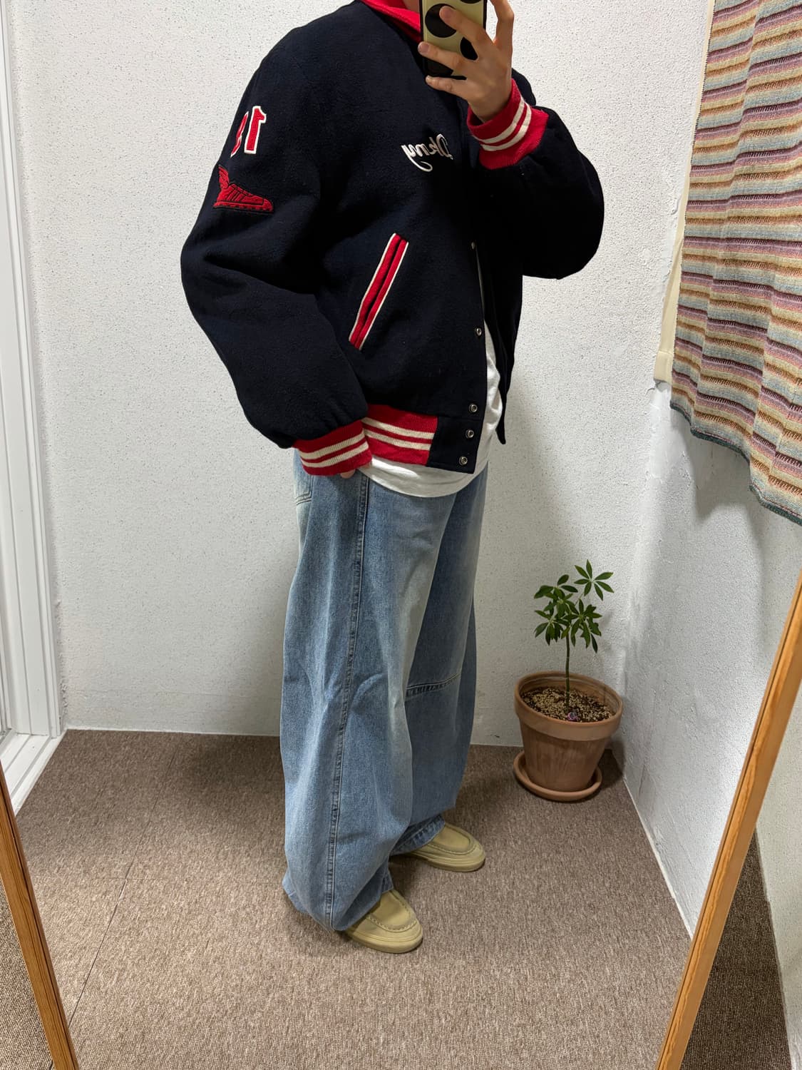 90's DKNY 울바시티자켓 상품이미지4