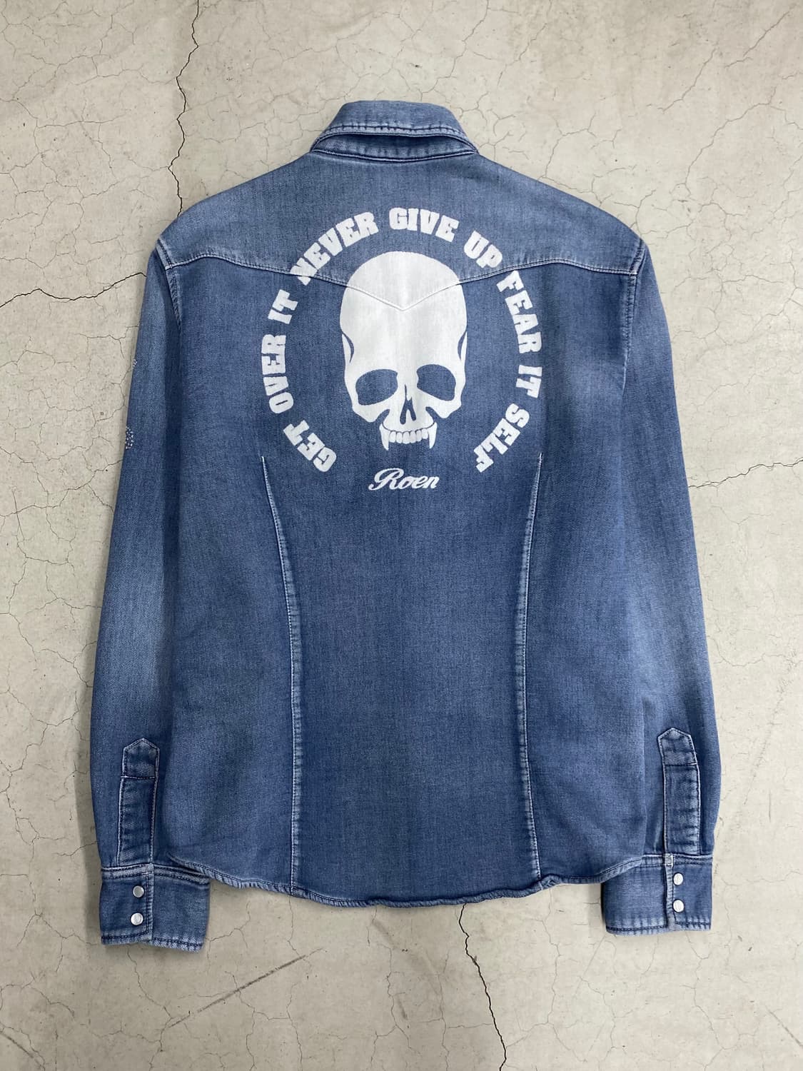 로엔 스트레치 데님 셔츠 상품이미지6