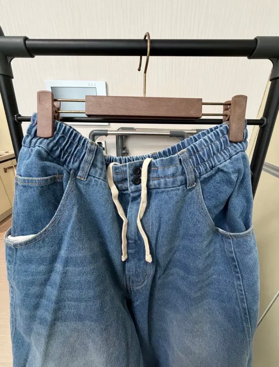 앵글런 반전 데님 벌룬팬츠 상품이미지2