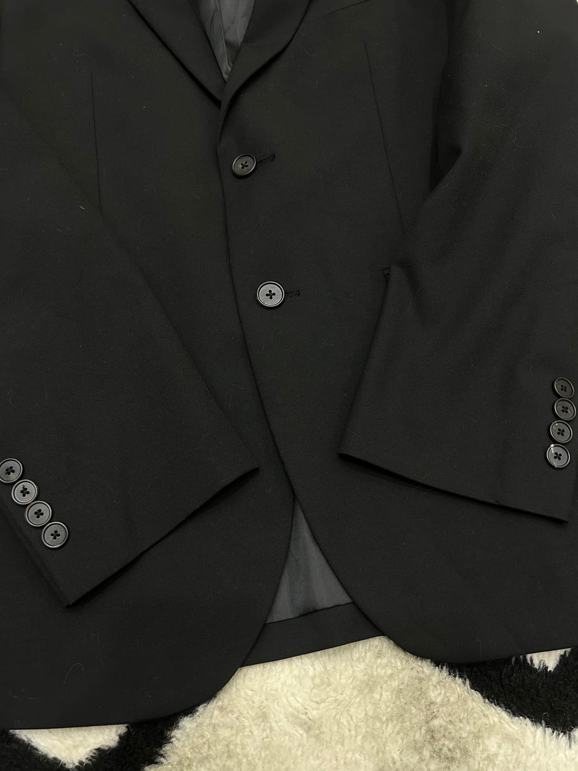 [XL]무신사스탠다드 베이식 블레이저/블랙 상품이미지4