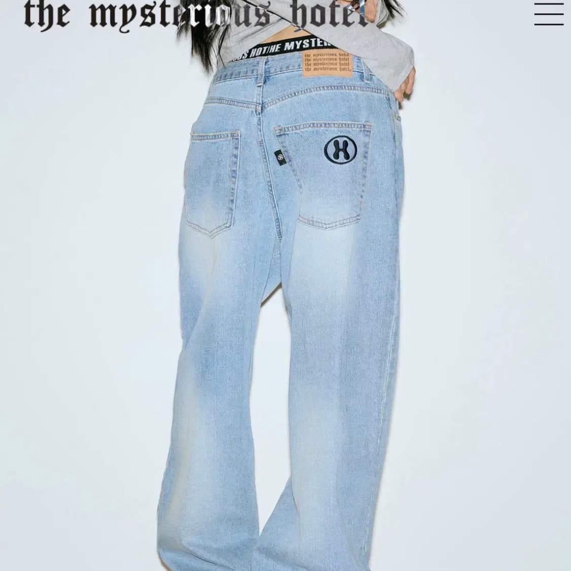 무배/더미스테리어스호텔 HOTEL BASIC DENIM 상품이미지1