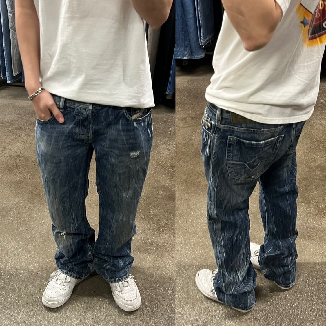 00s 디젤 자티니 데님 부츠컷 (34“) 상품이미지7