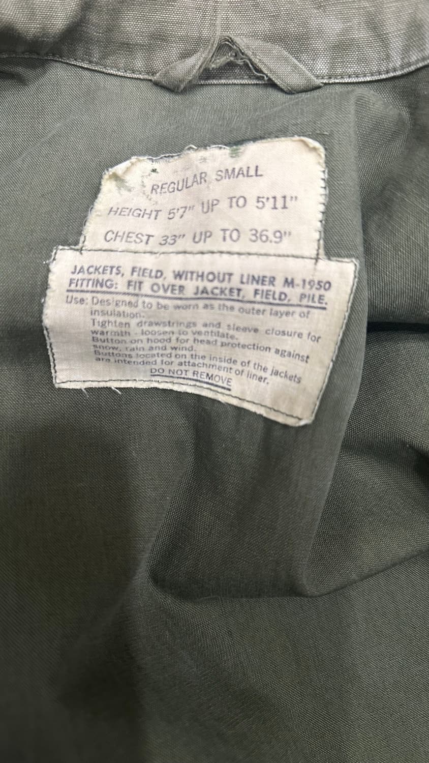  M-1950 Field Jacket (S-R) 상품이미지4