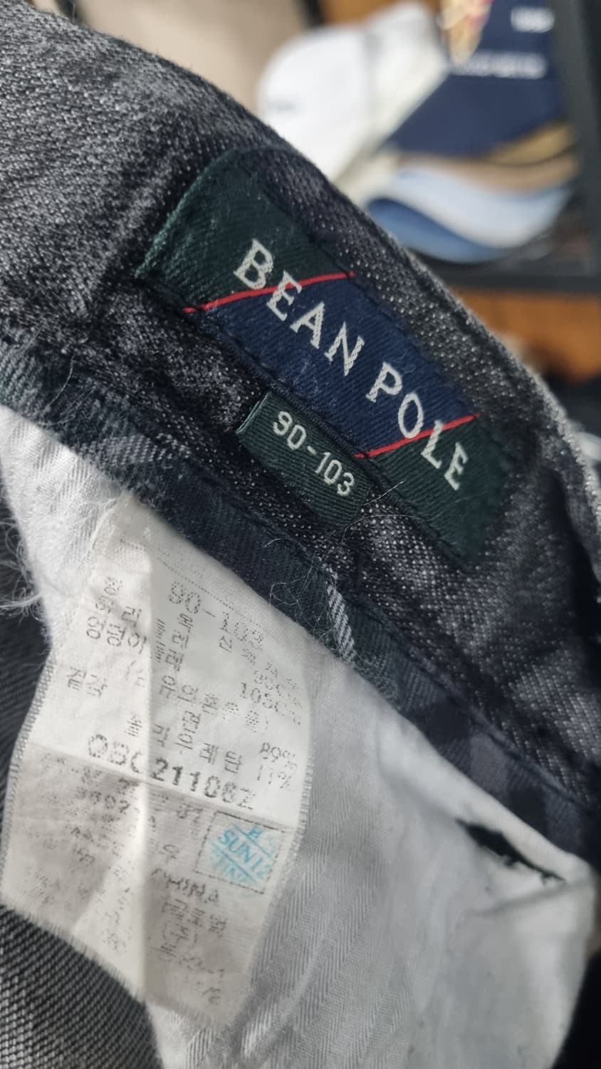 bean pole(빈폴) 흑청바지 (허리34~35) 상태좋아요~ 상품이미지4