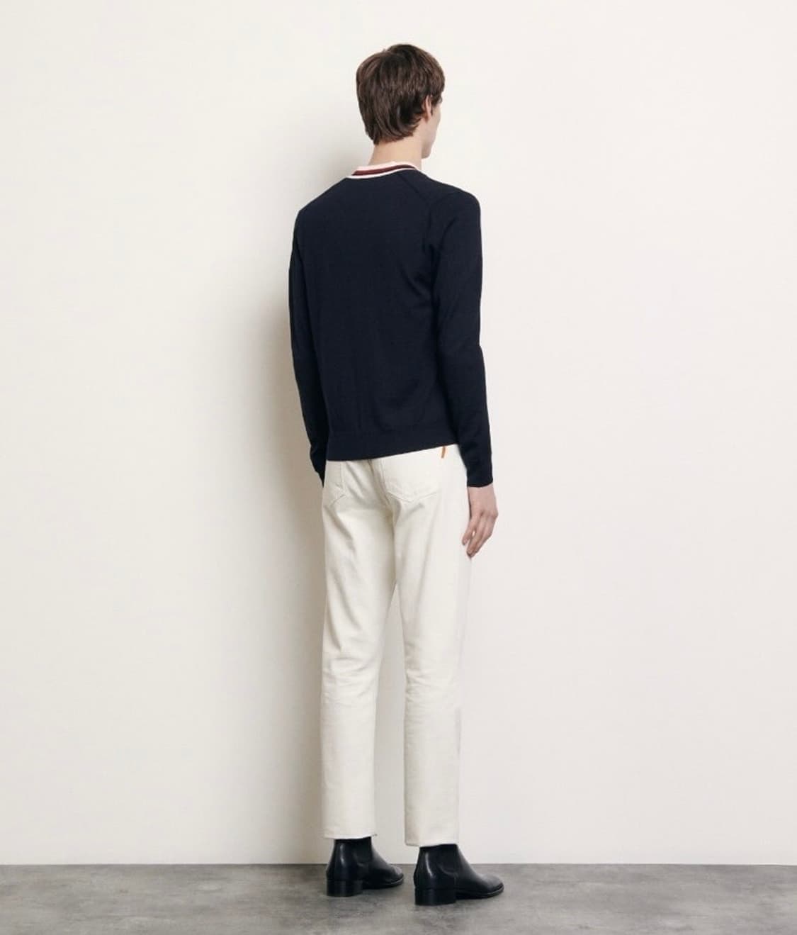 산드로 옴므 브이넥 가디건 상품이미지3