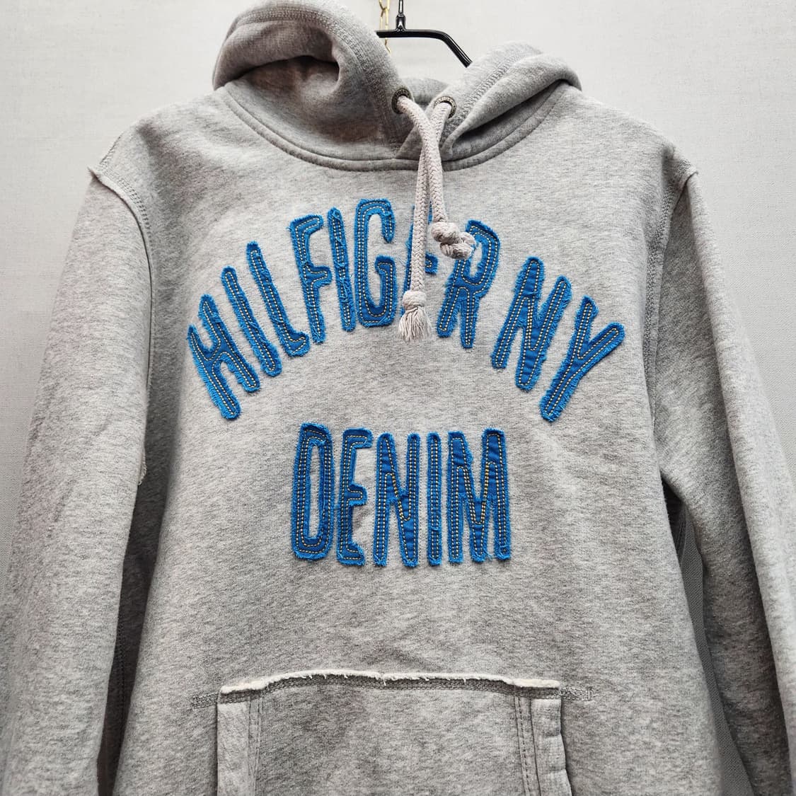 타미힐피거 데님로고 후드티 S(M) 상품이미지2