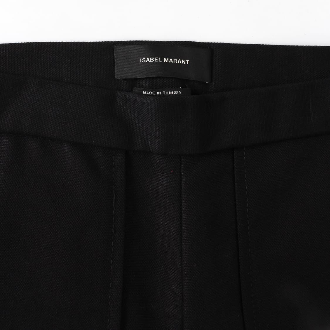이자벨마랑 Isabel Marant 린넨 레이스업 블랙 슬림 팬츠 바지 상품이미지4