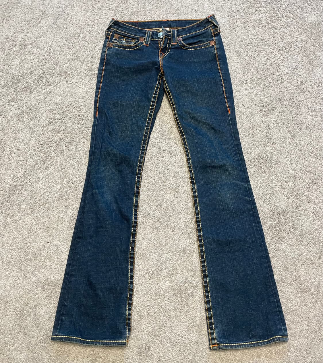 트루릴리젼 레인보우 빌리 슈퍼 T 로우라이즈 부츠컷데님 24 상품이미지1