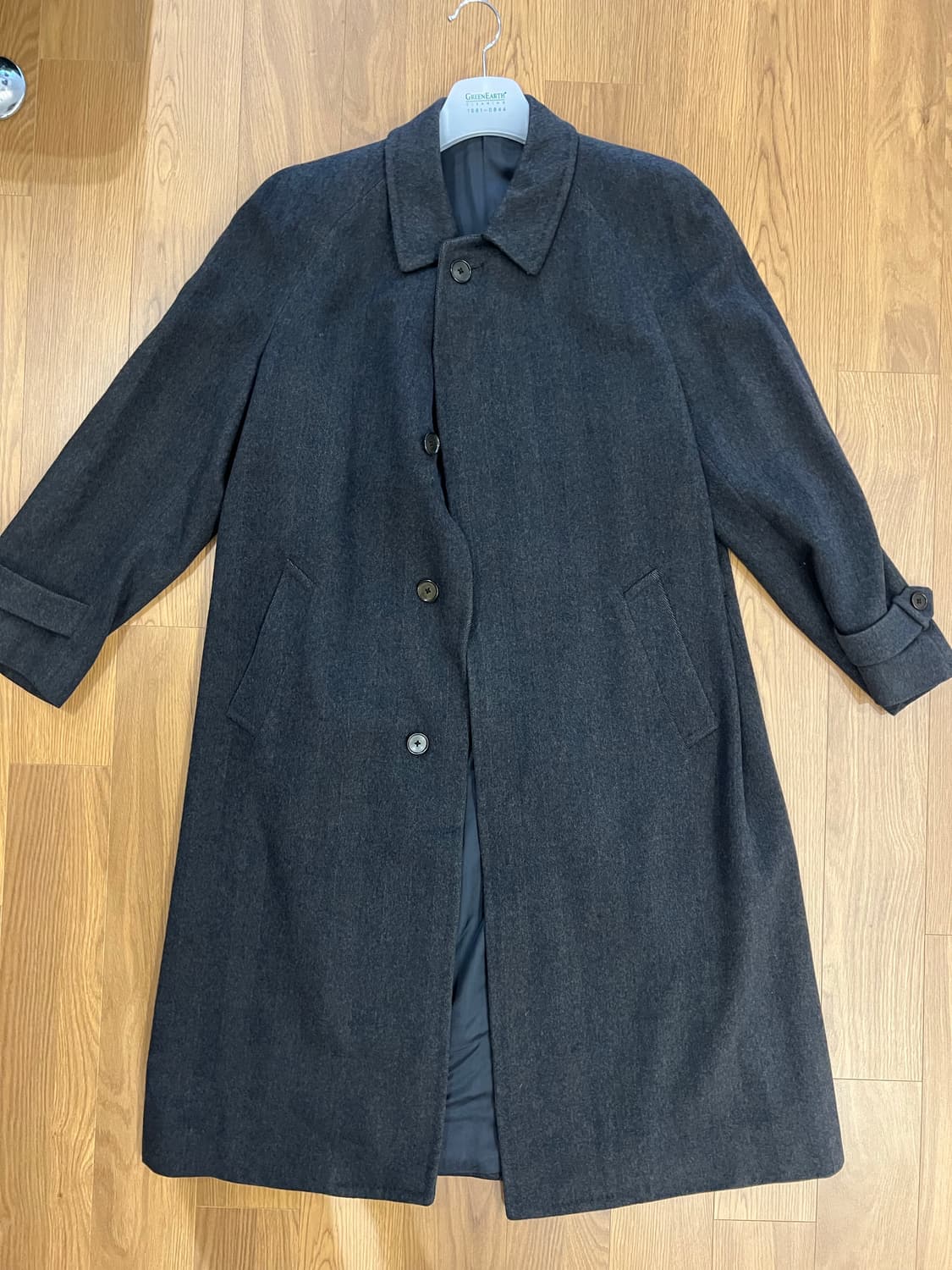 에르메네질도 제냐 울 100% 클래식 발마칸 코트 상품이미지1