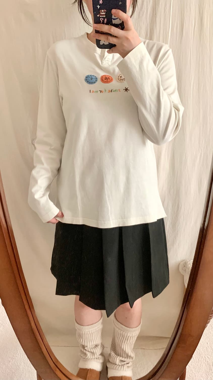 빈티지 패치 티셔츠 상품이미지2