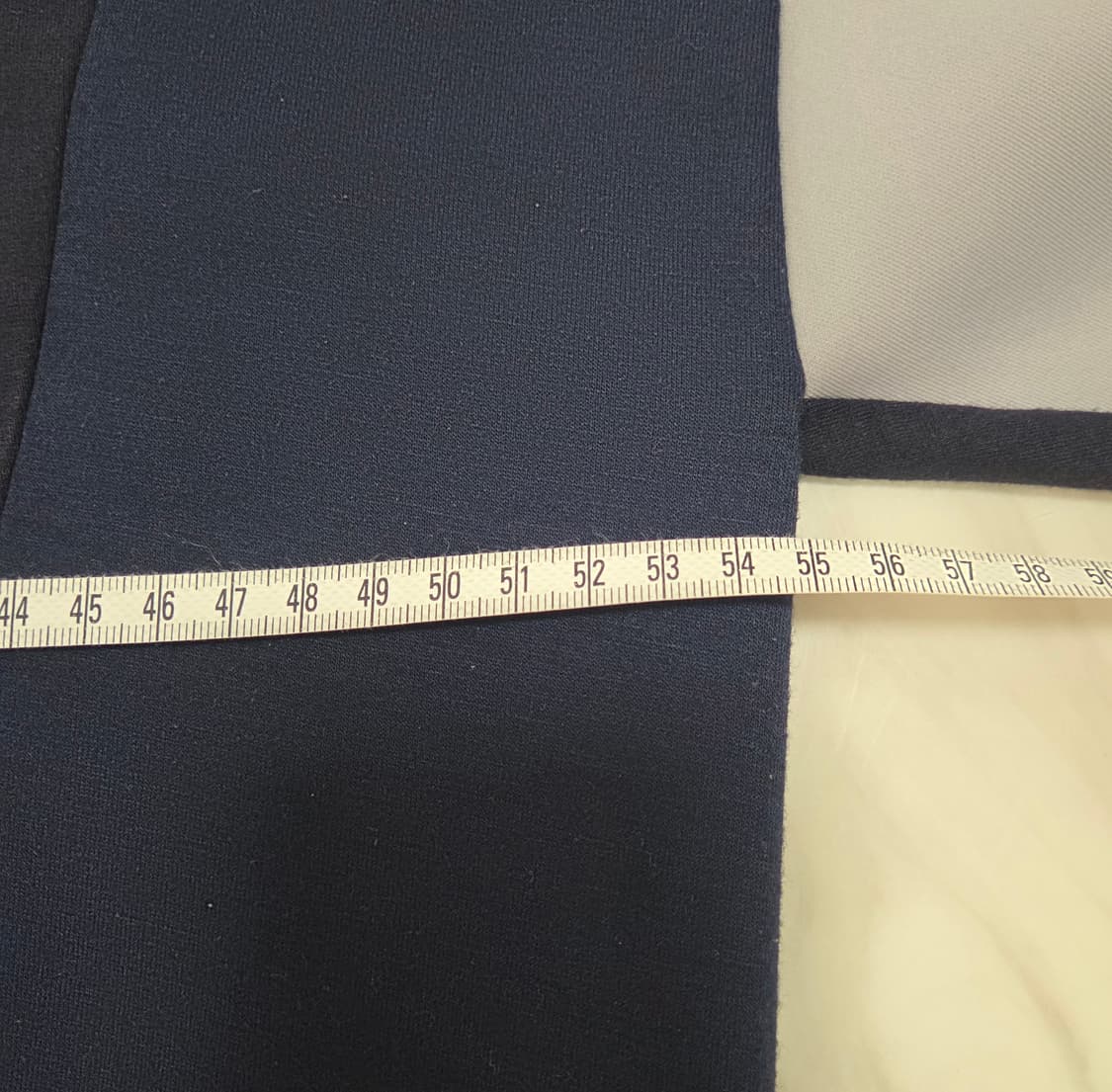 솔리드옴므 배색 7부 티셔츠 상품이미지3