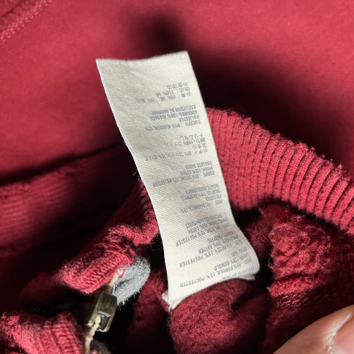 [A&F] 아베크롬비 스펠로고 헤비 후드집업 상품이미지6