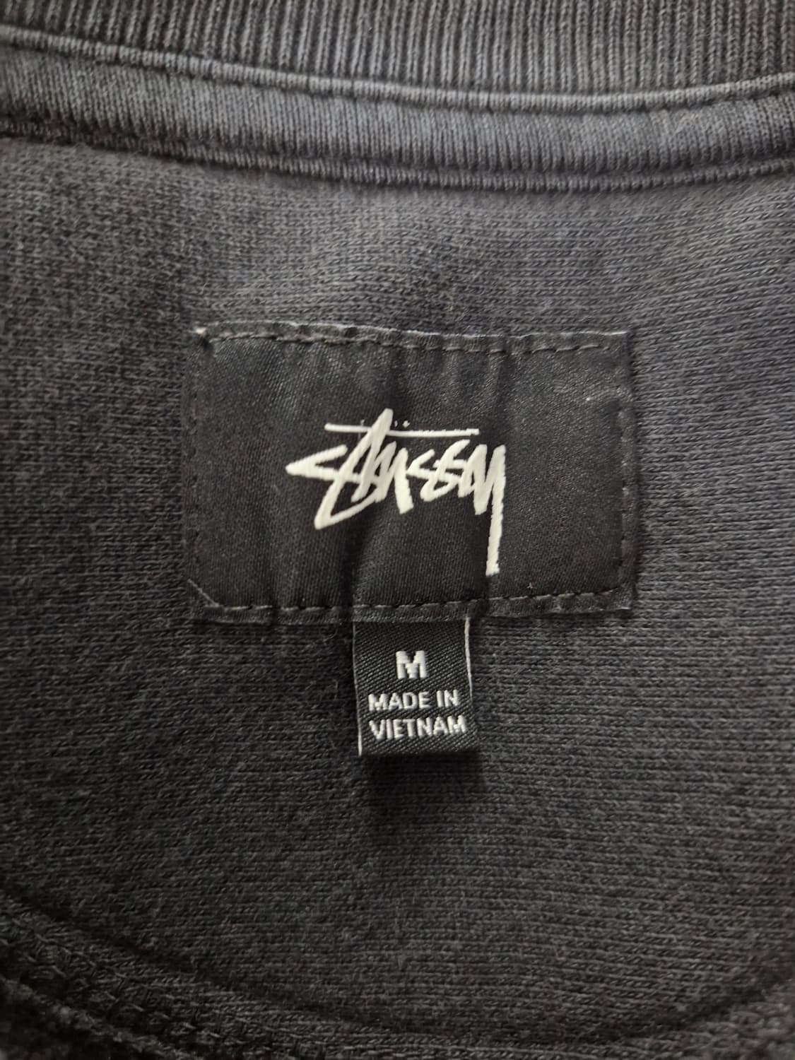 스투시(STUSSY) 오버다이드 스탁 자수 로고 맨투맨 상품이미지5