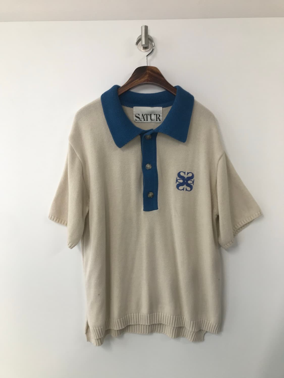 세터 나폴리 소프트 코튼 폴로 니트 상품이미지2