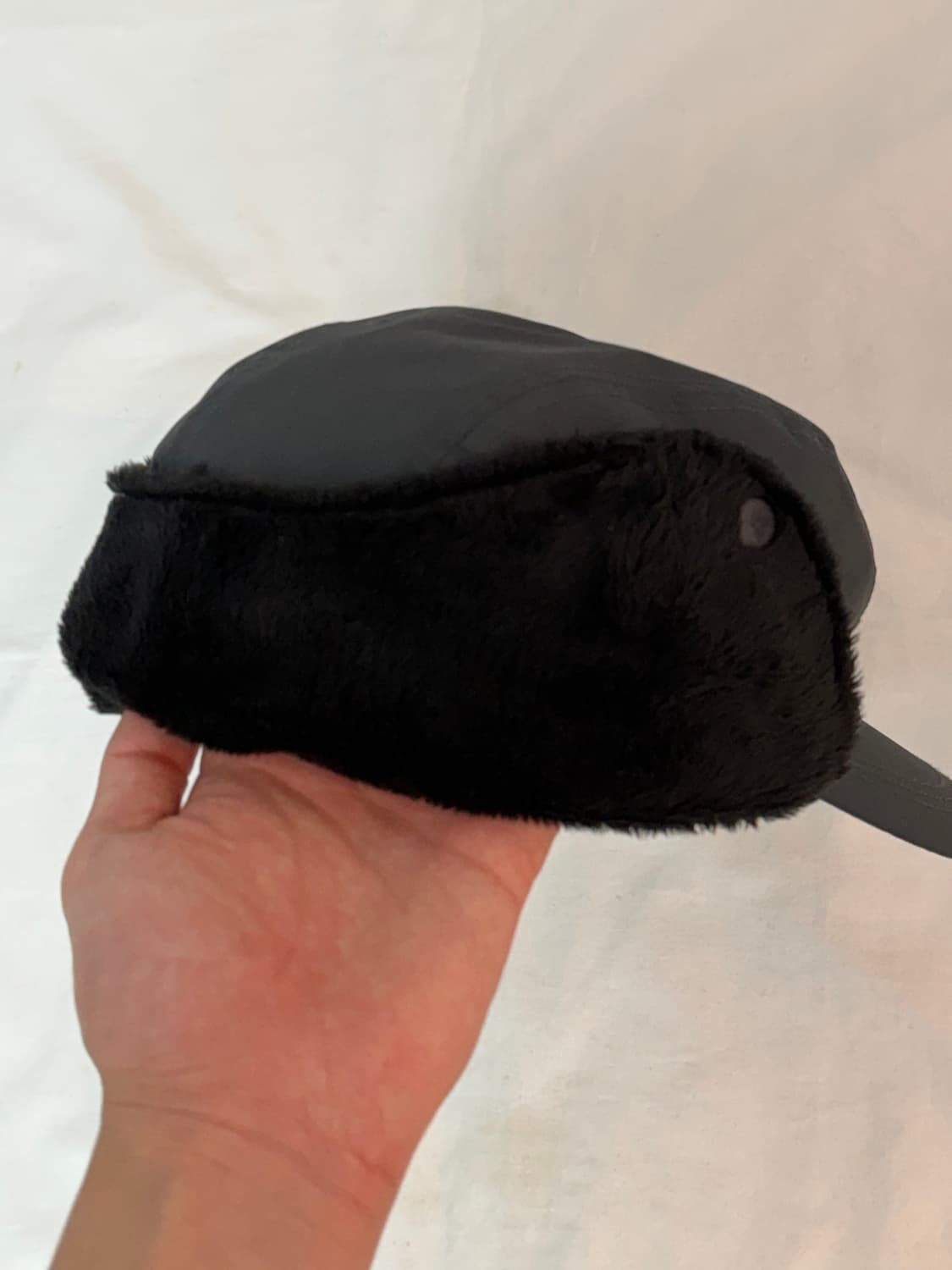 컬럼비아 군밤모자 트루퍼햇 귀도리 모자 차콜 상품이미지3