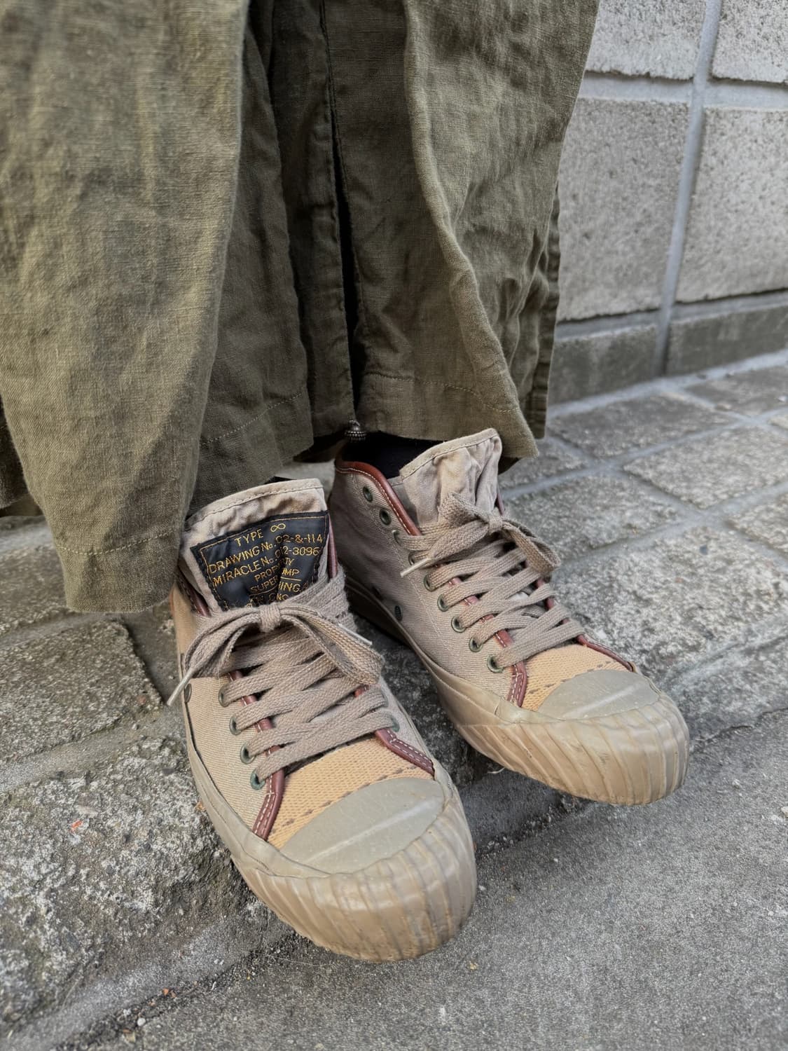 캐피탈 빈티지 무드 스니커즈 상품이미지3