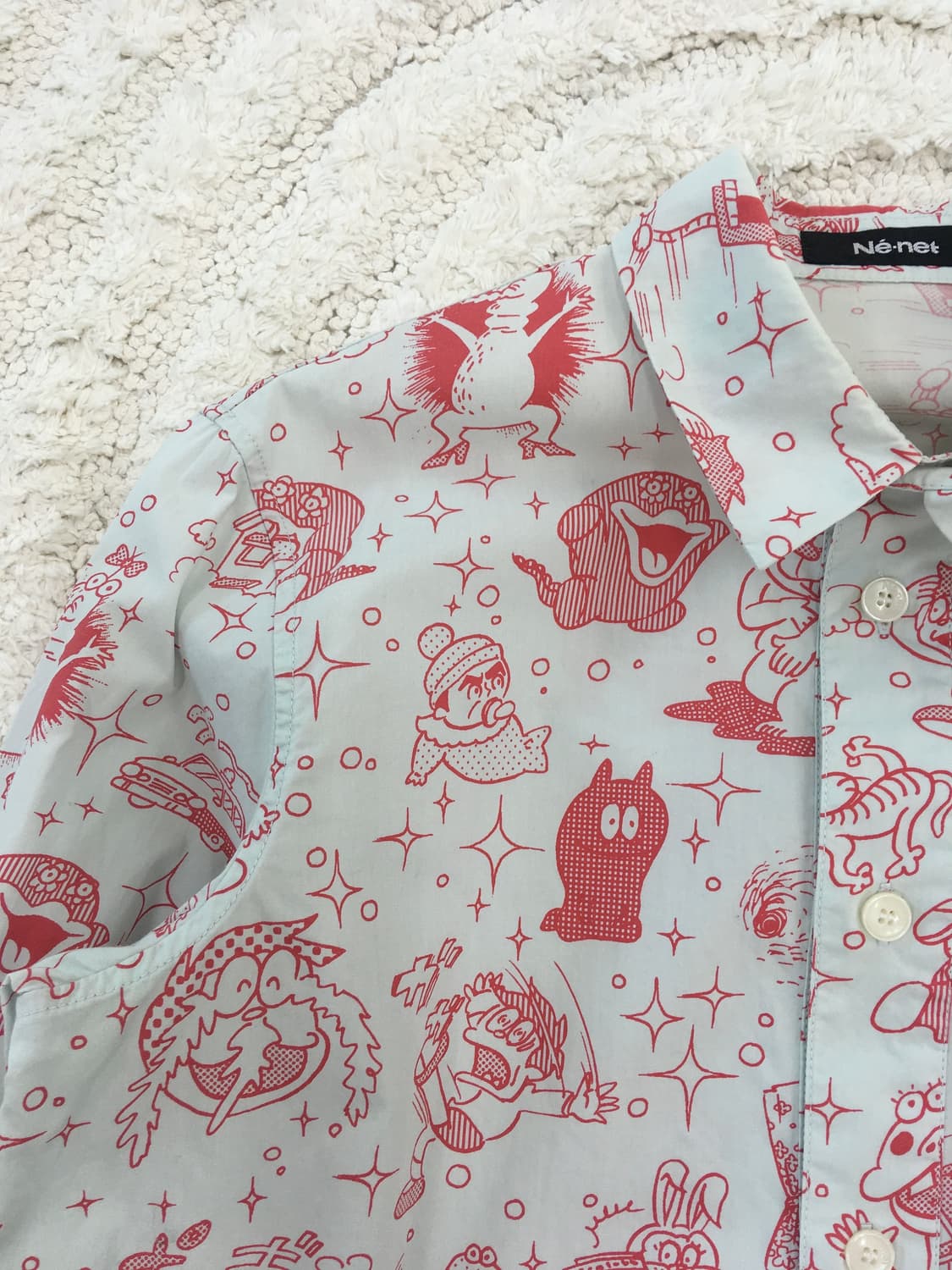 네넷 x 타나카카츠키 컬렉션 민트셔츠 상품이미지4