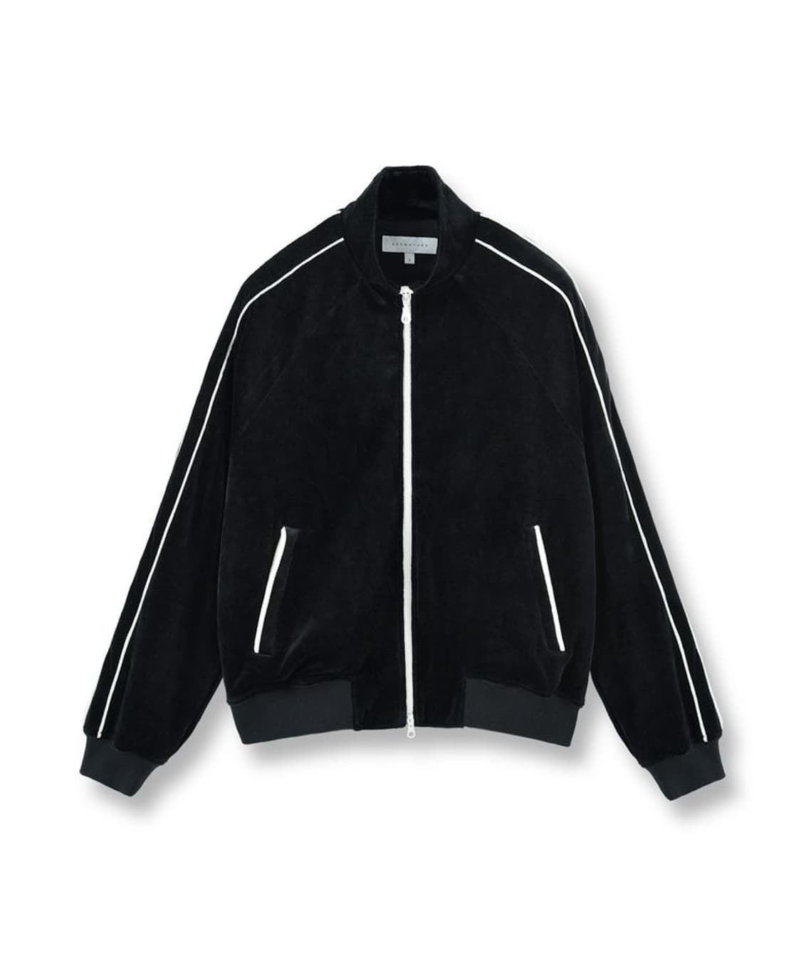 브라운야드 벨루어 트랙 자켓 블랙 상품이미지1