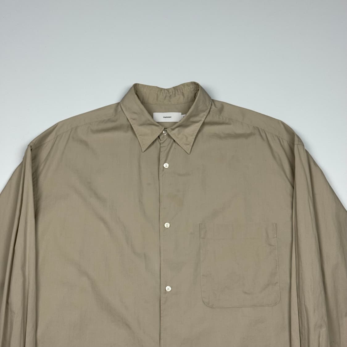 (110) 그라프페이퍼 브로드 오버사이즈 셔츠 상품이미지3