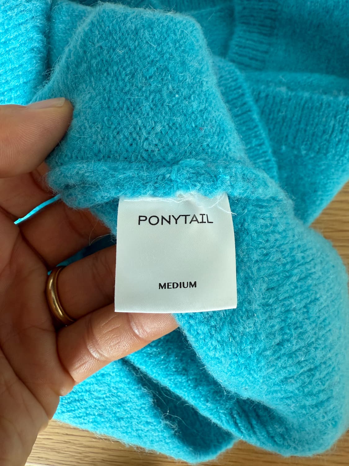 포니테일(PONYTAIL) 니트 베스트 상품이미지6