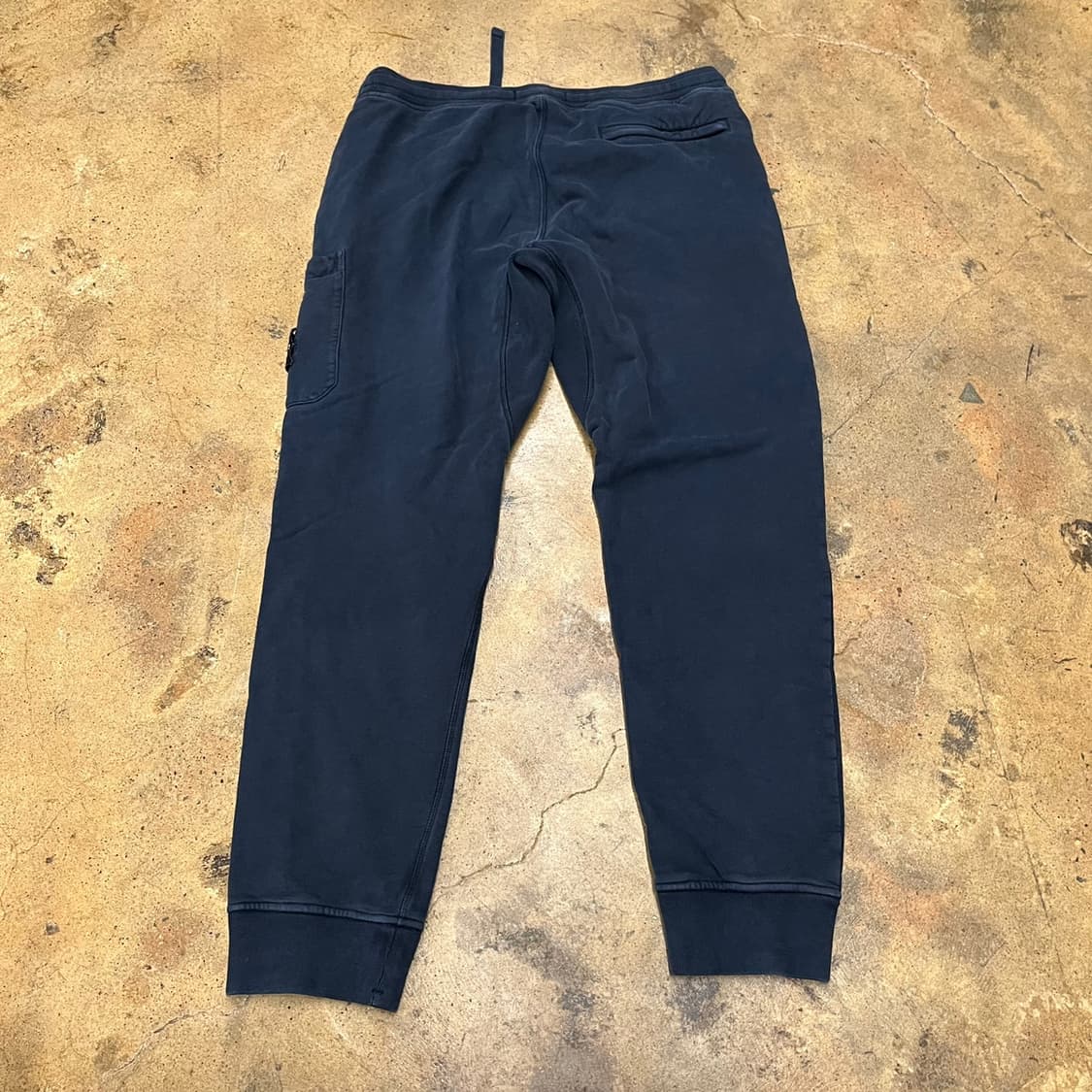 [정품/M] 스톤아일랜드 카고 조거 트레이닝 바지 네이비 b18 상품이미지3